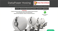 Desktop Screenshot of dattapower.com