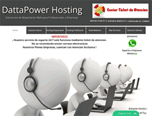 Tablet Screenshot of dattapower.com